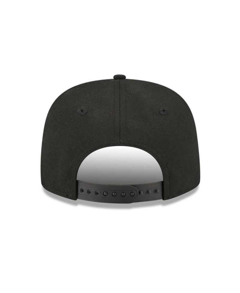 Big Boys and Girls Black Philadelphia Eagles Bolt A-Frame 9FIFTY Snapback Hat