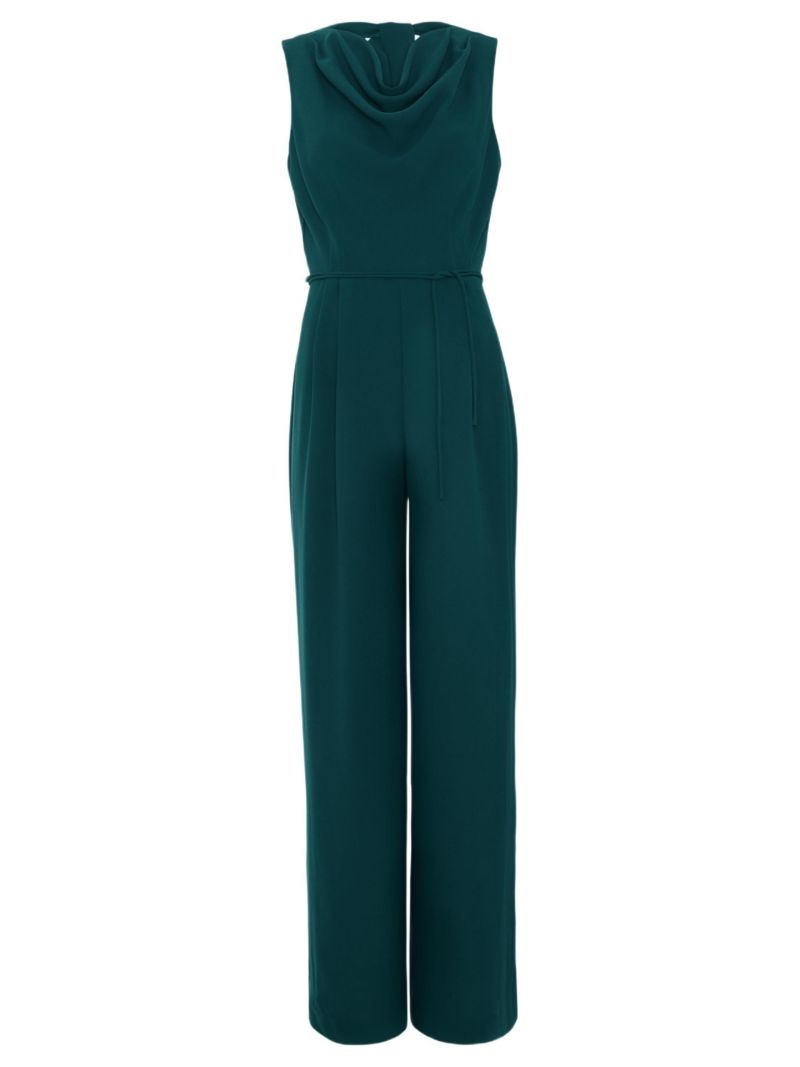 Women's Monique Cowl Neck Wide Leg Jumpsuit
