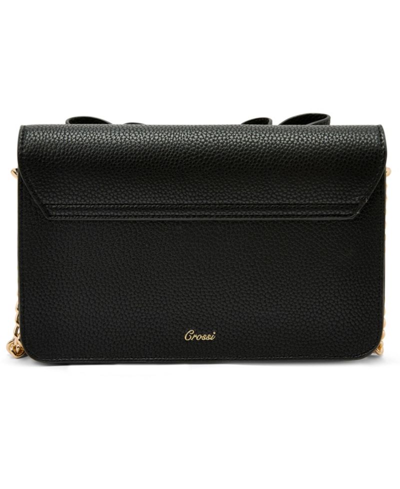 Women's Overflap Double Bowtie Crossbody Bag