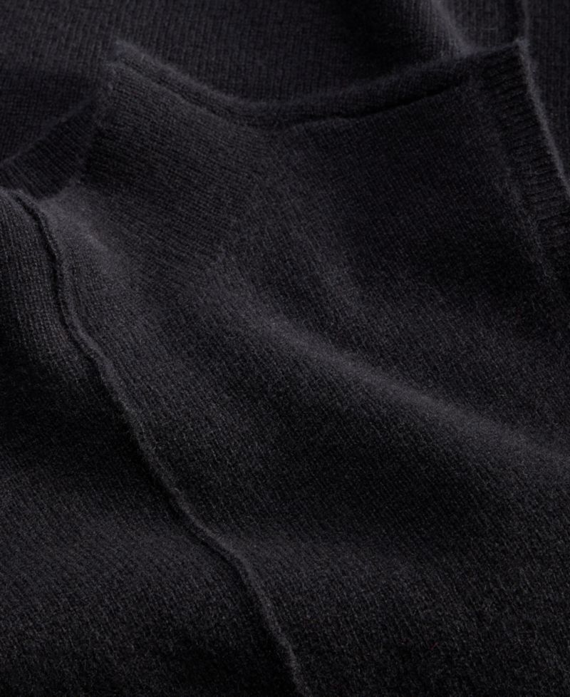 Women's 100% Cashmere Funnel-Neck Sleeveless Sweater