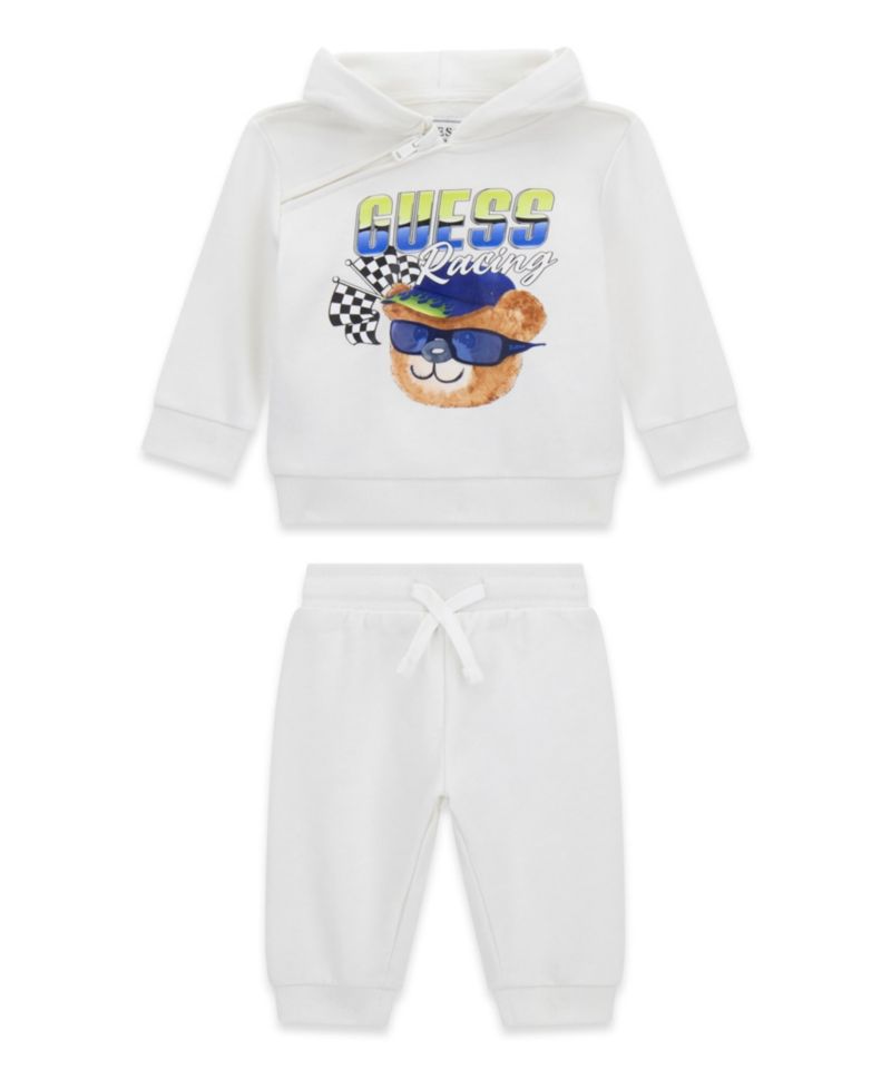 Baby Boys' Long-Sleeve Hooded Sweatshirt and Sweatpants, 2-Piece Set