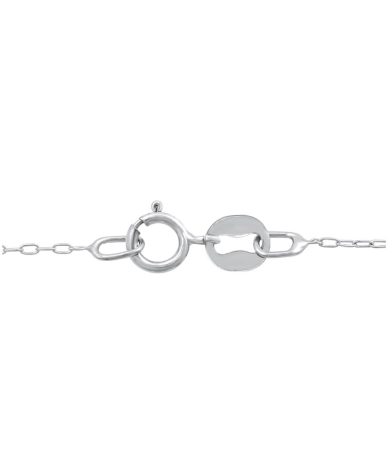 Diamond Double Heart 18" Pendant Necklace (1/10 ct. t.w.) in Sterling Silver & 14k Gold-Plate