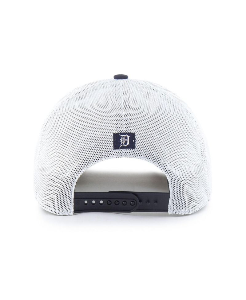 Men's Navy/White Detroit Tigers Fairway Trucker Adjustable Hat