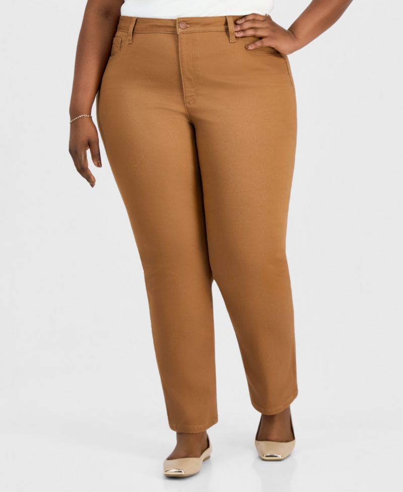 Plus Size Lexington Straight-Leg Jeans