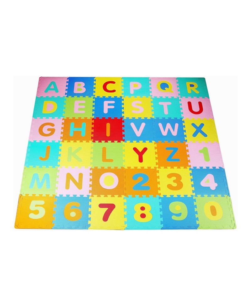 Thick Interlocking Letter Puzzle Foam Exercise Play Mats