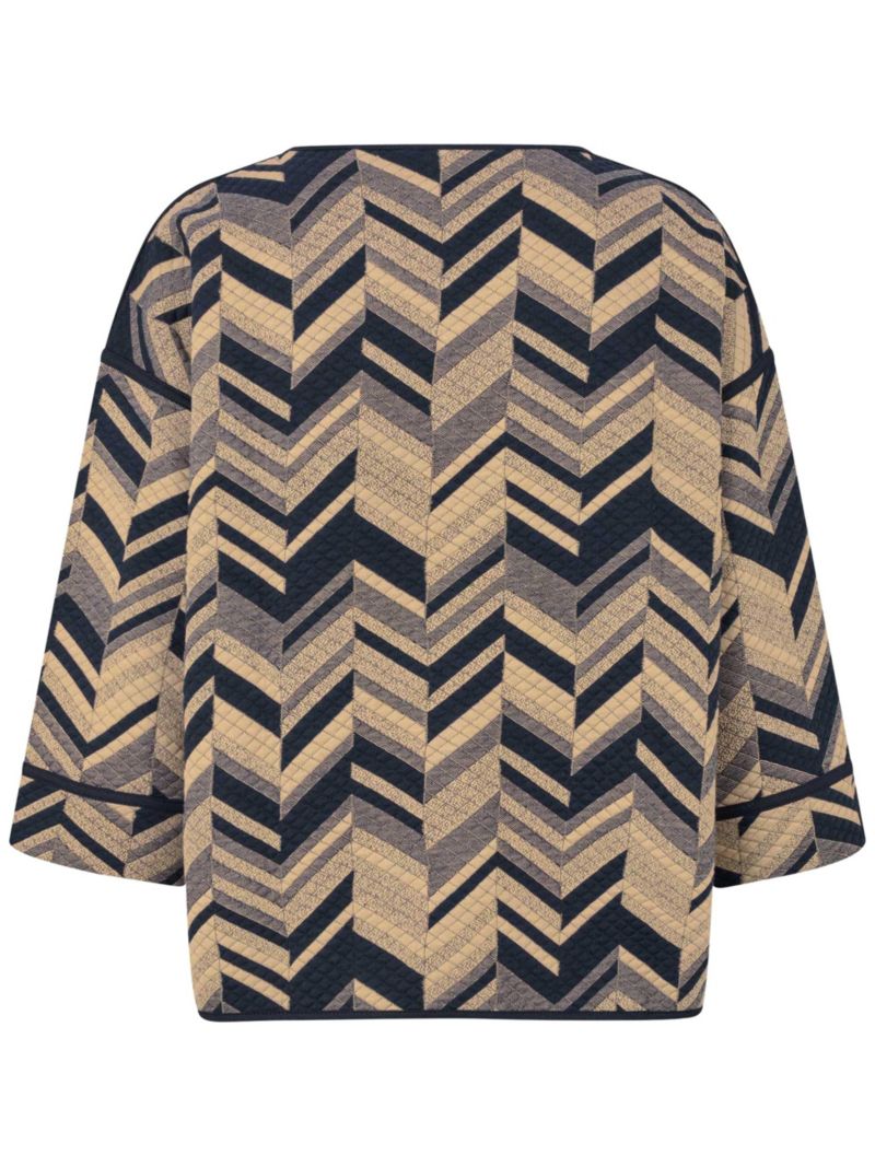 Women's MaBriella 3/4 Sleeve Round Neck Blouse