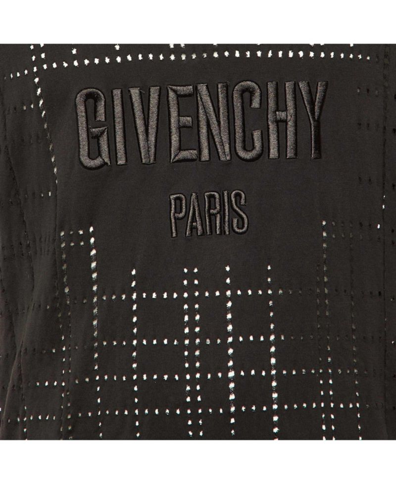 Women's Perforated Grid Logo T-Shirt