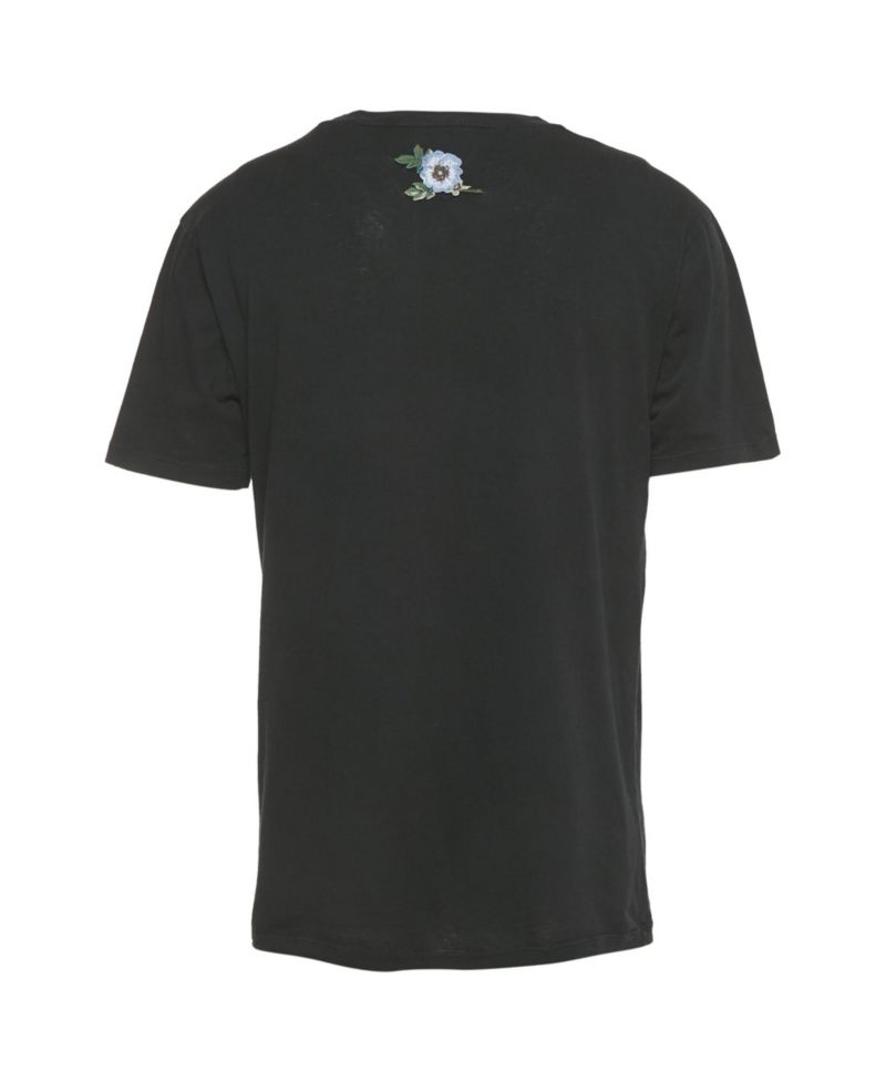 Women's Distressed Logo Cotton T-Shirt