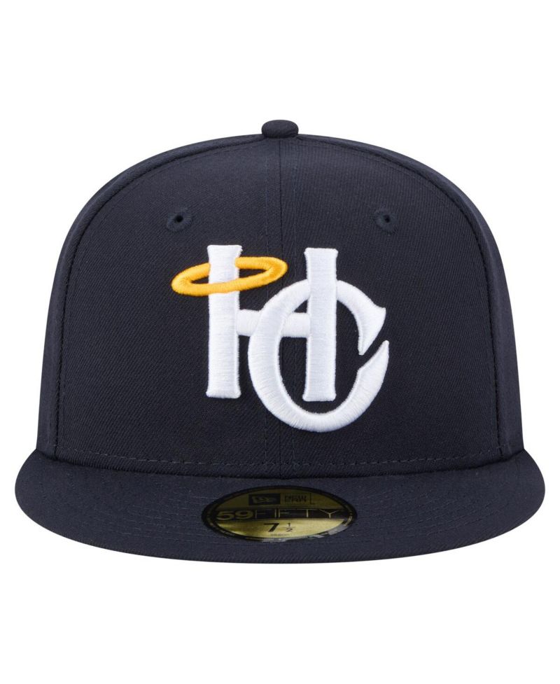 Men's Navy Charleston RiverDogs Authentic Collection 59FIFTY Hat