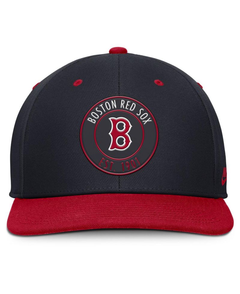 Men's Navy/Red Boston Red Sox Cooperstown Collection Pro Dri-FIT Snapback Hat