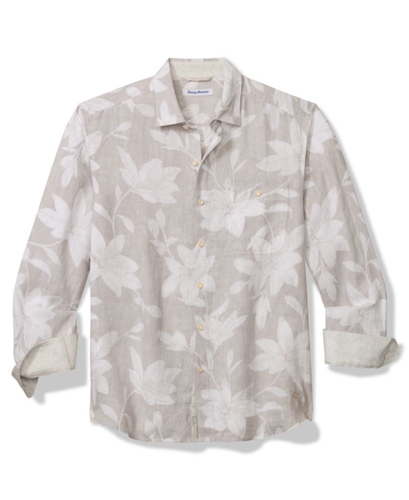 Men's Reverse-Print Woven Shirt