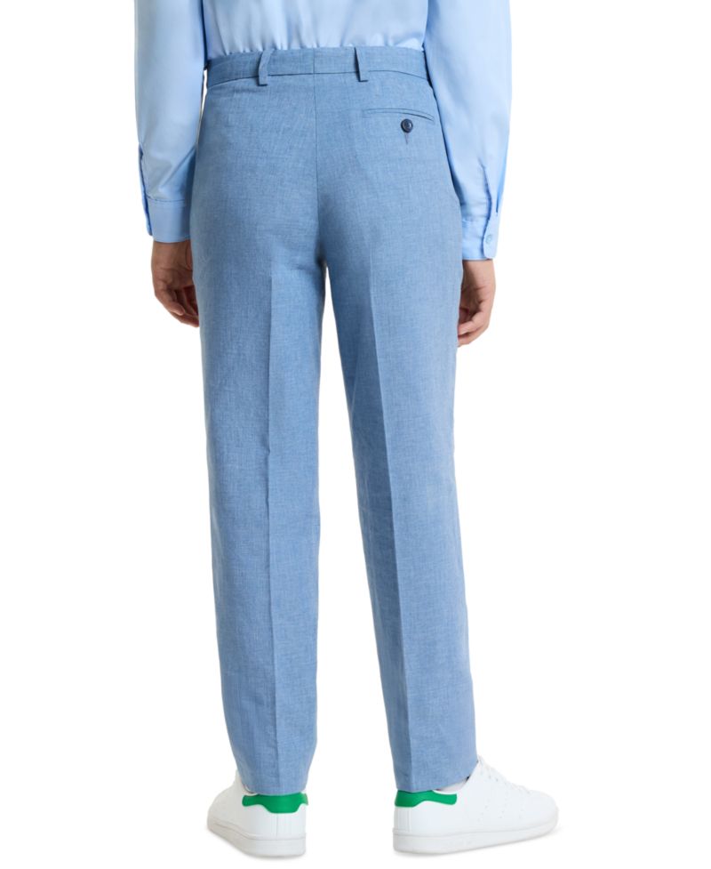Boys' 8-20 Linen Pocket Detail Pants