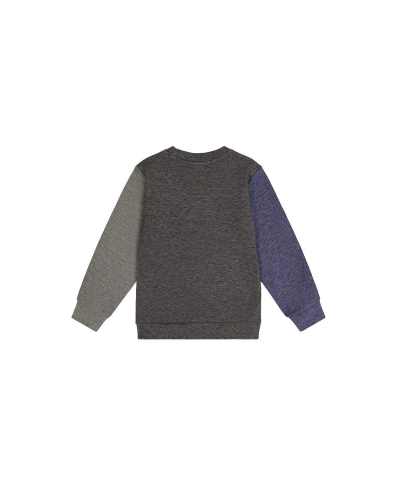 Little and Big Boy 6-12 Color block Brushed Jersey Top