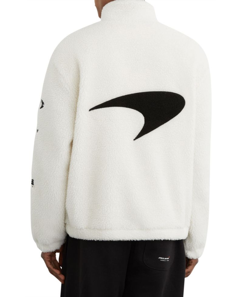 Men's Nylo Logo Embroidered Fleece Jacket