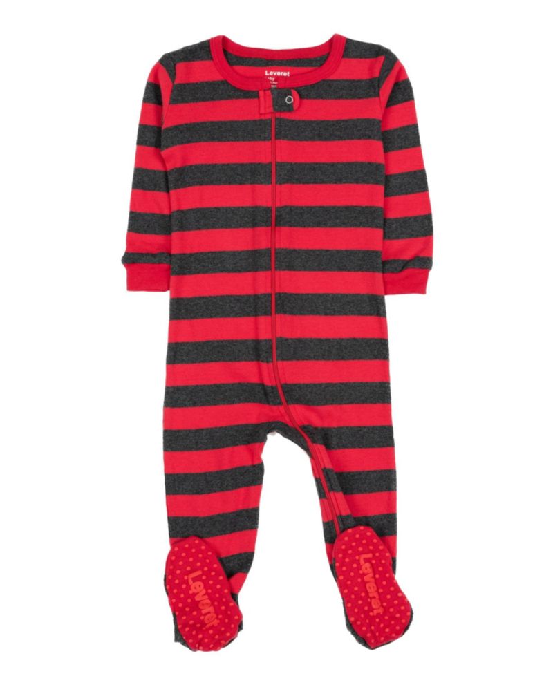Красный & Серый Stripes