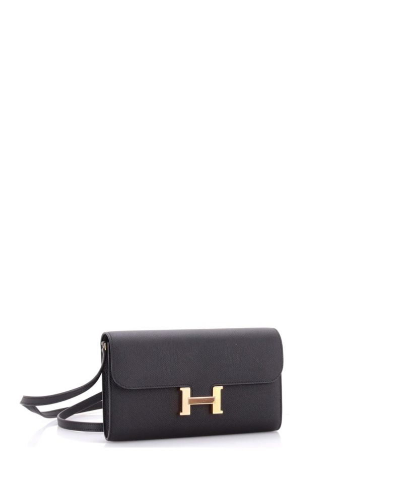 Pre-Owned Hermes Constance To Go Wallet Epsom