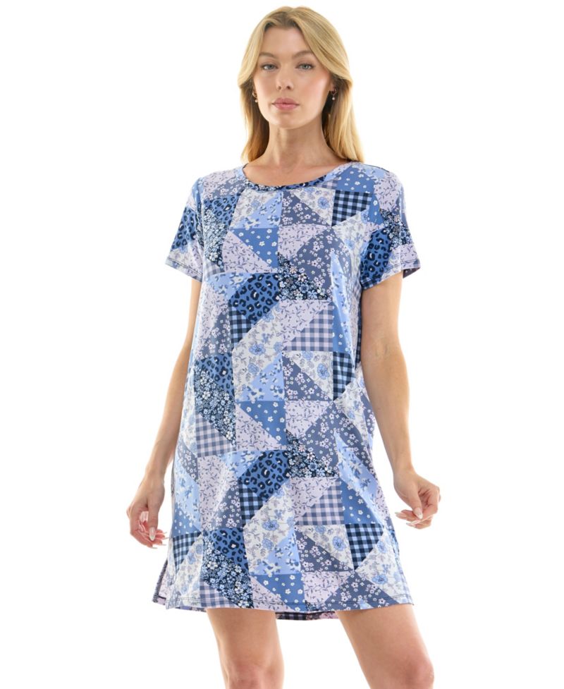 Women's Short-Sleeve Sleep Shirt