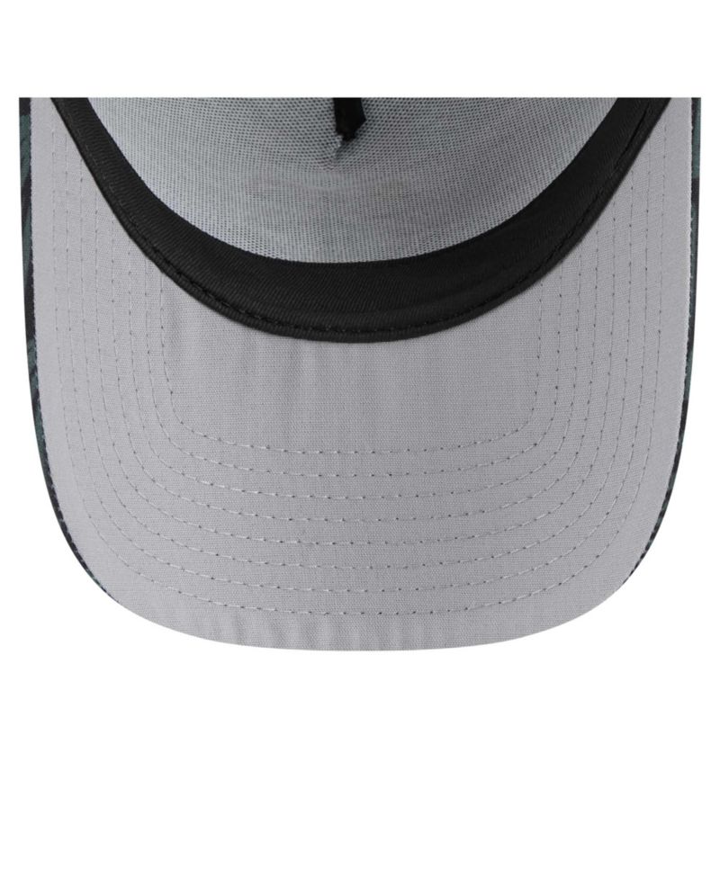 Men's Black Minnesota Twins 9FORTY A-Frame Trucker Adjustable Hat