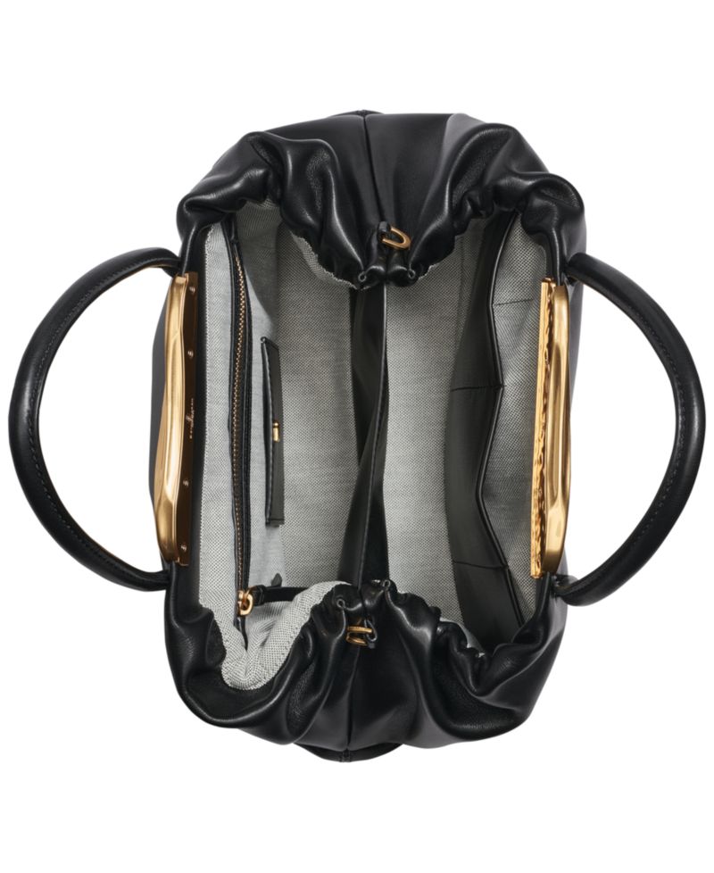 Poplin Medium Satchel Handbag