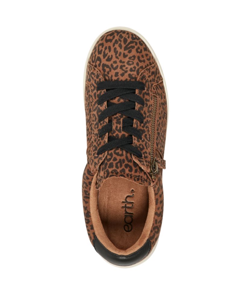 Women's Netta Side Zip Lace-Up Sneakers