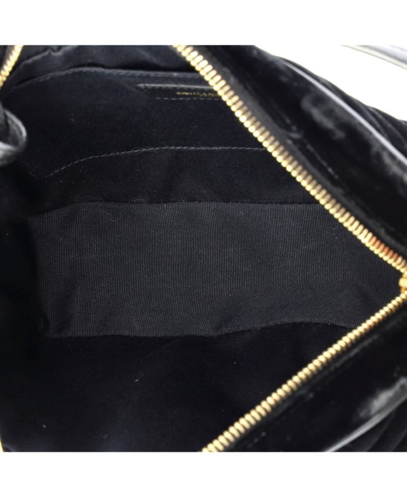 Small Lou Camera Bag Matelasse Chevron Velvet