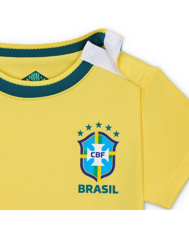 Baby Boys and Girls Brazil National Team 2026 Home Stadium Replica Kit