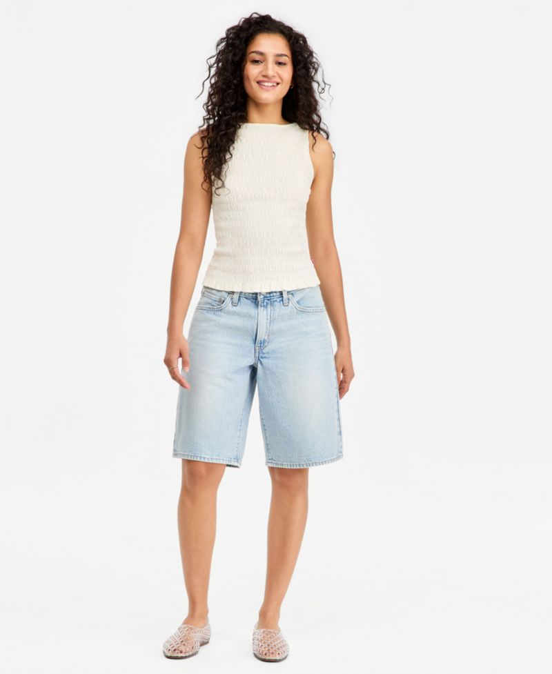 Women's Mid-Rise Baggy Jort