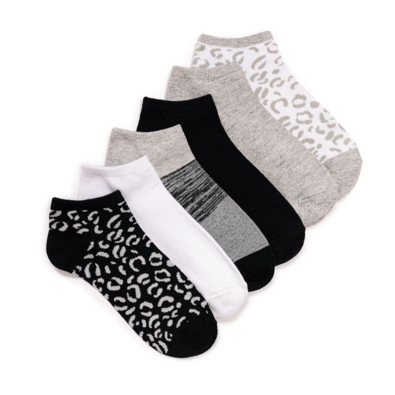 Women's Low Cut Novelty Socks, 6 Pair Pack
