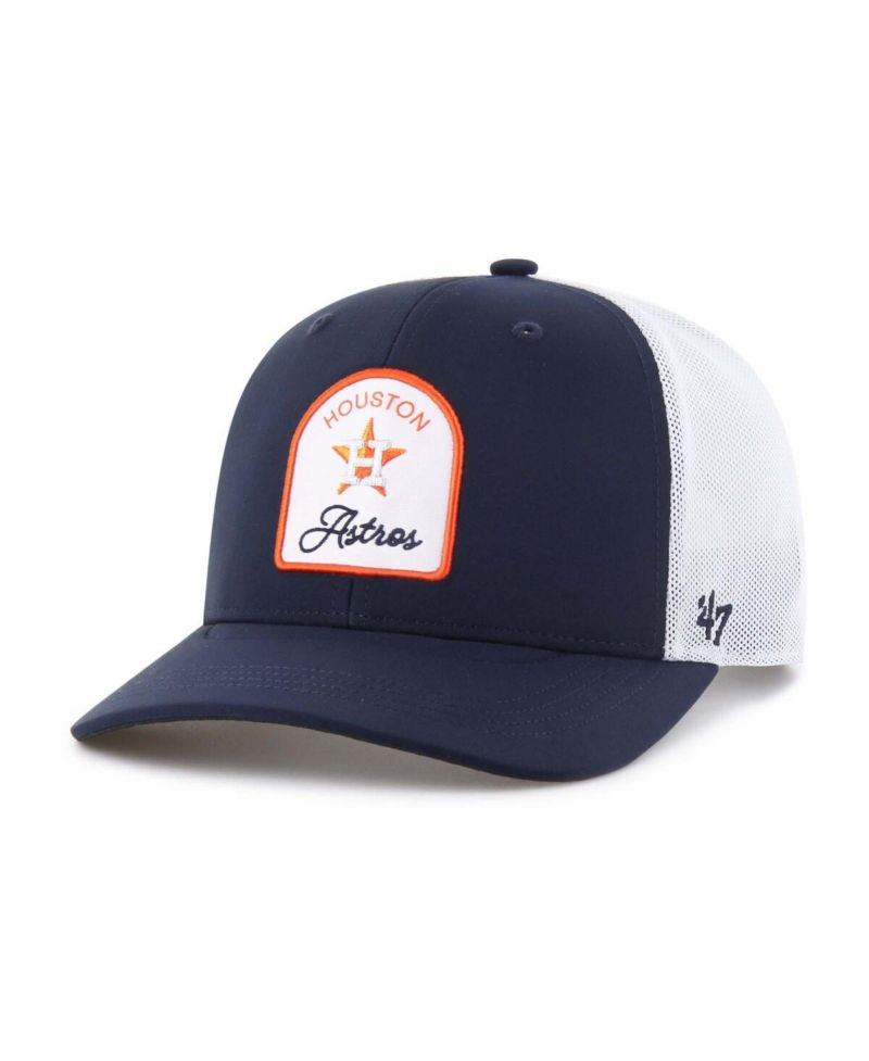 Men's Navy Houston Astros Gimmie Golf Trucker Adjustable Hat