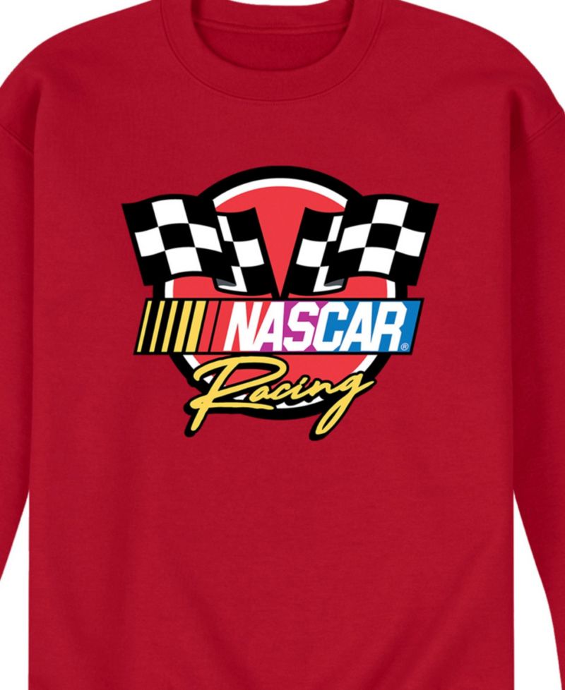 Men's NASCAR Racing Logo Long Sleeve Fleece T-Shirt