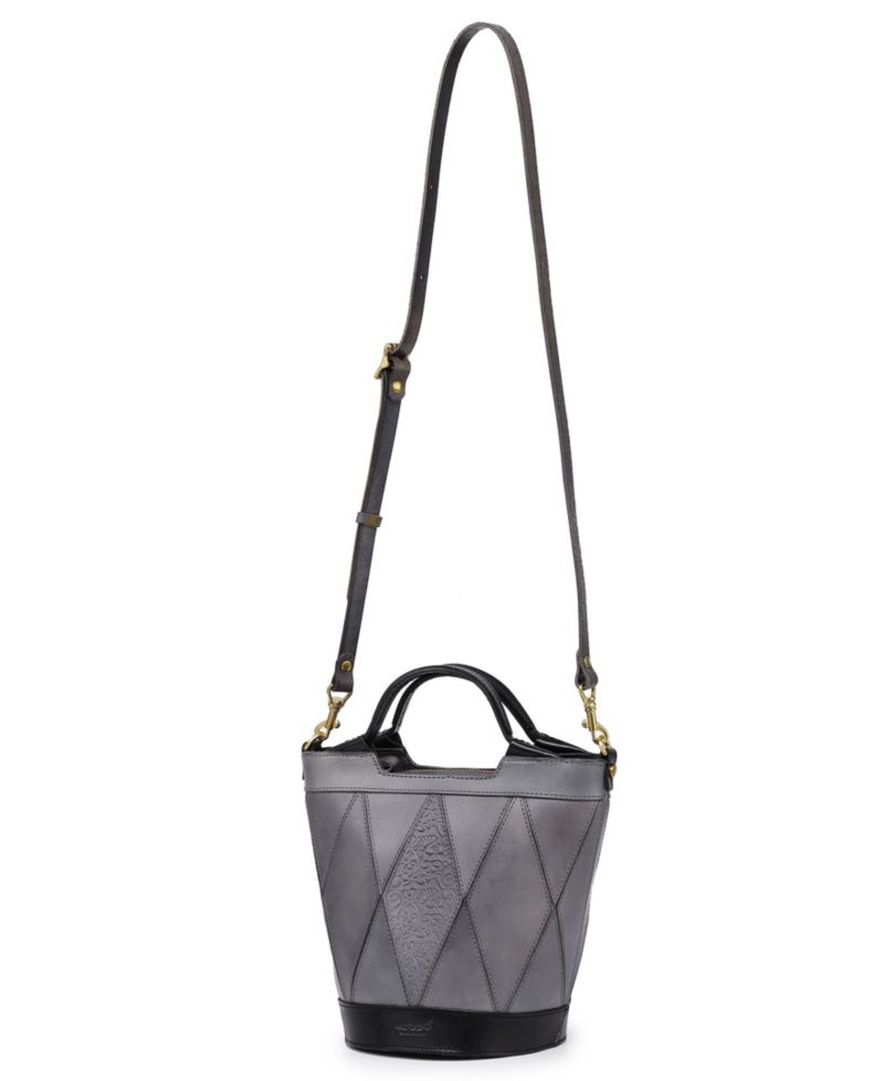 Primrose Mini Leather Crossbody Tote Bag