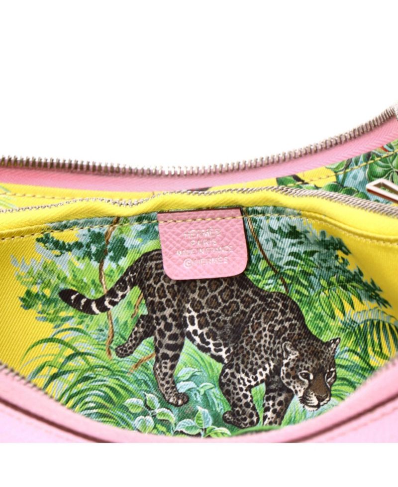 Pre-Owned Hermes Long Azap Zip Around Wallet Silk'in Epsom