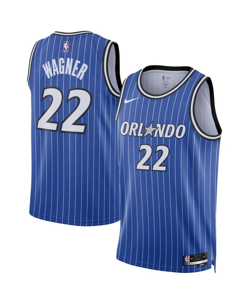 Men's and Women's Franz Wagner Blue Orlando Magic Swingman Player Icon Edition Jersey