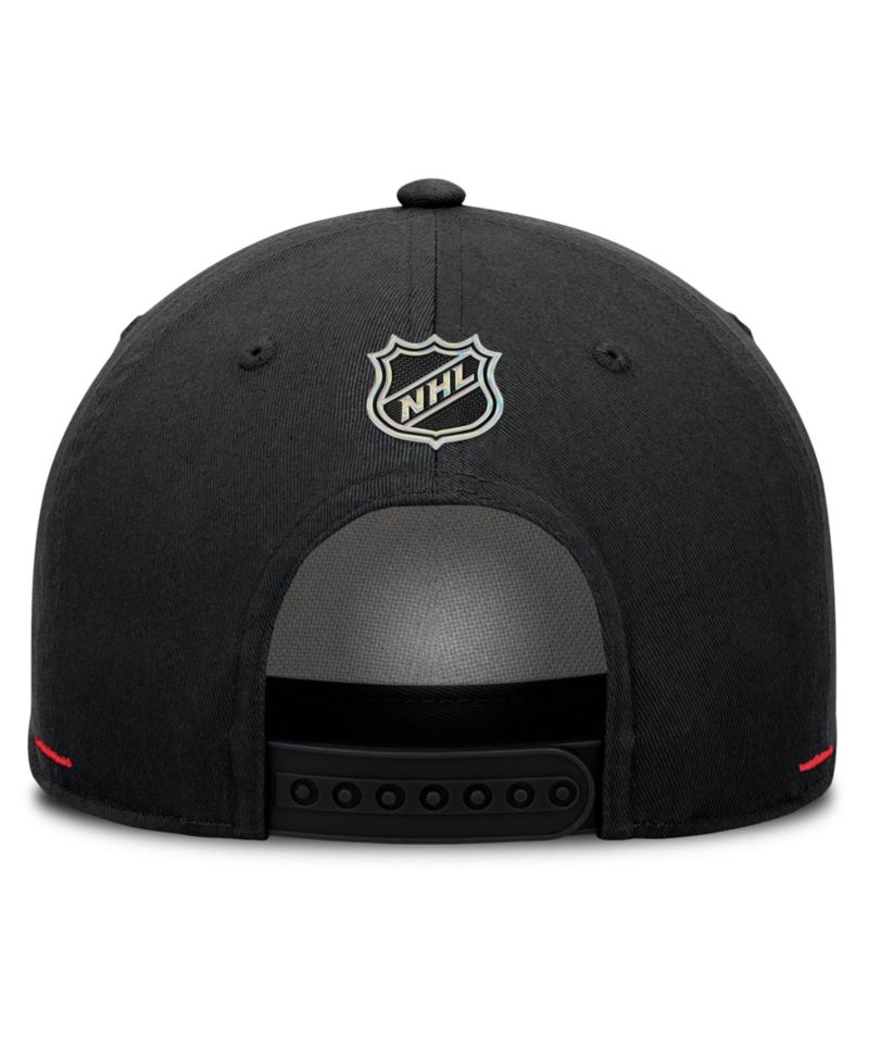 Men's Black Buffalo Sabres Alternate Authentic Pro Rink A-Frame Adjustable Hat