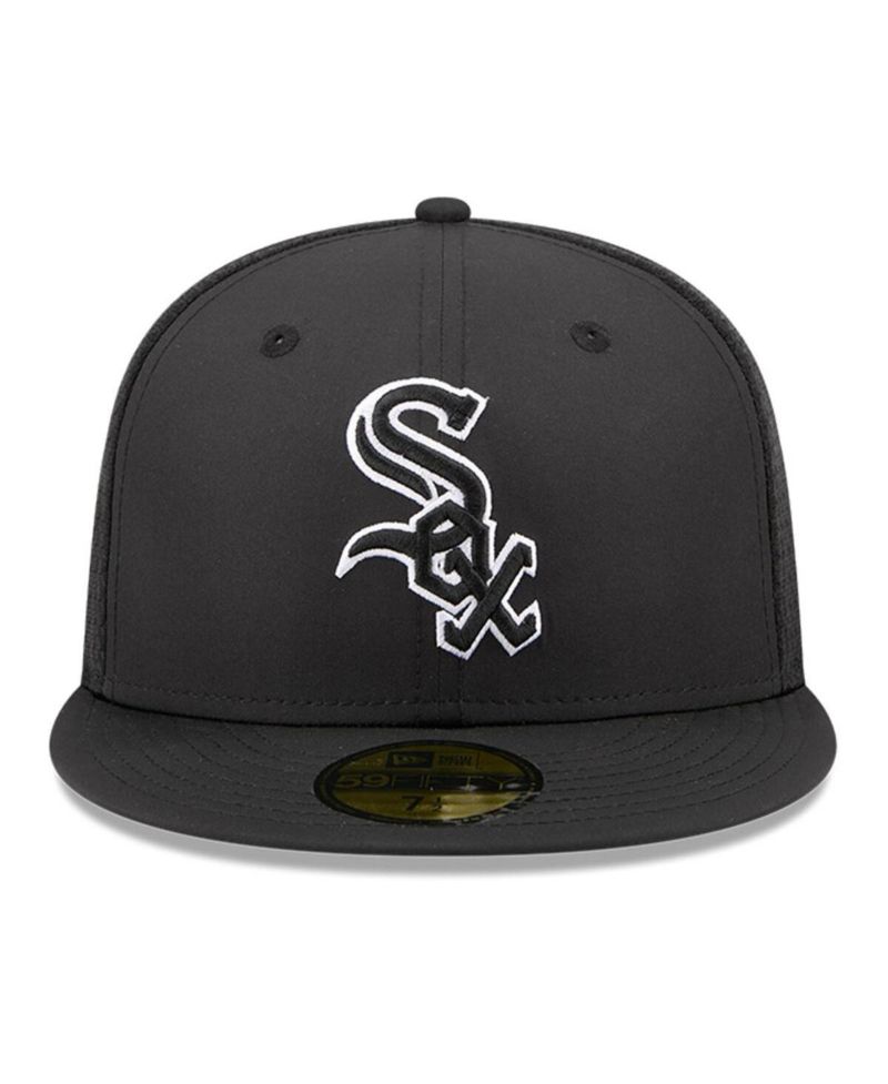 Men's Black Chicago White Sox 2026 Batting Practice 59FIFTY Fitted Hat