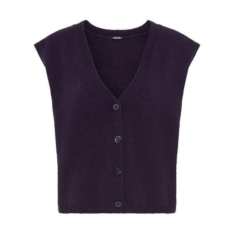 Women's Cropped Sweater Vest