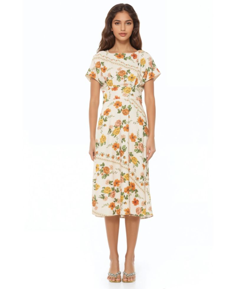 Women's Lottie Short Sleeve Dolman Dress