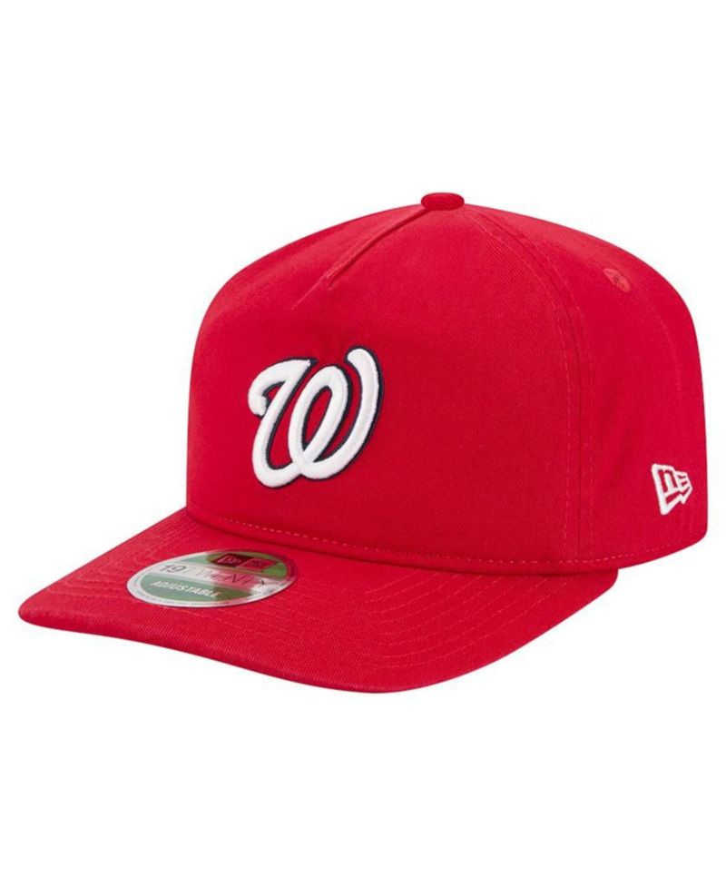 Men's Red Washington Nationals Team 19TWENTY Adjustable Hat
