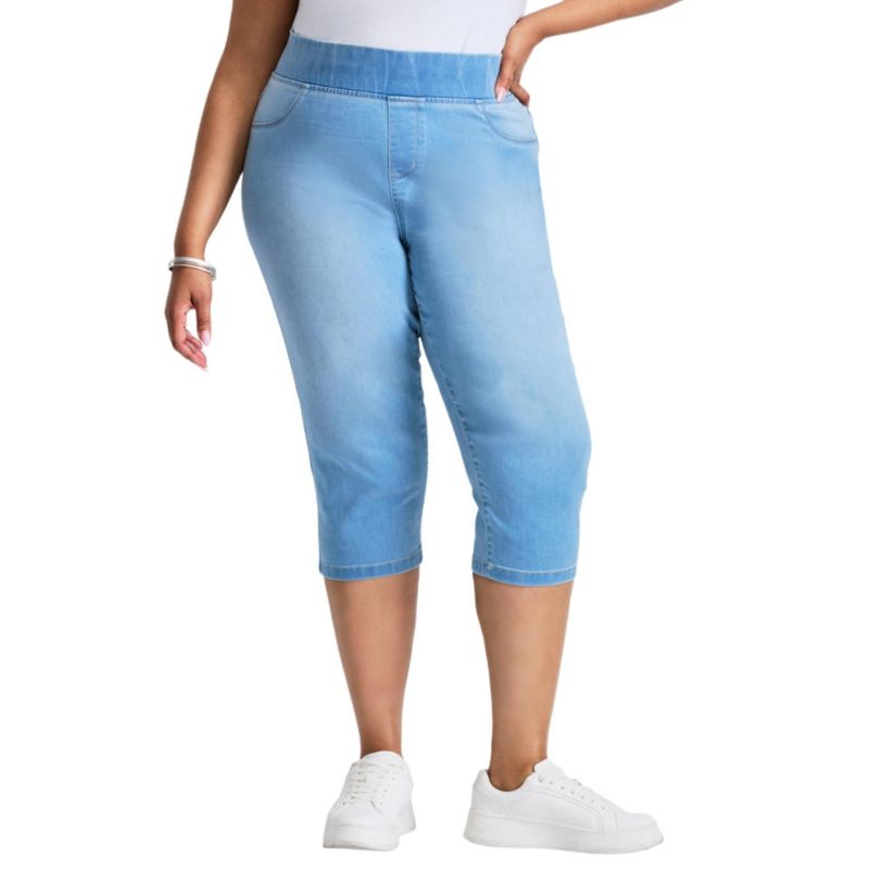Women's Butter Denim Pull On Crop Jean