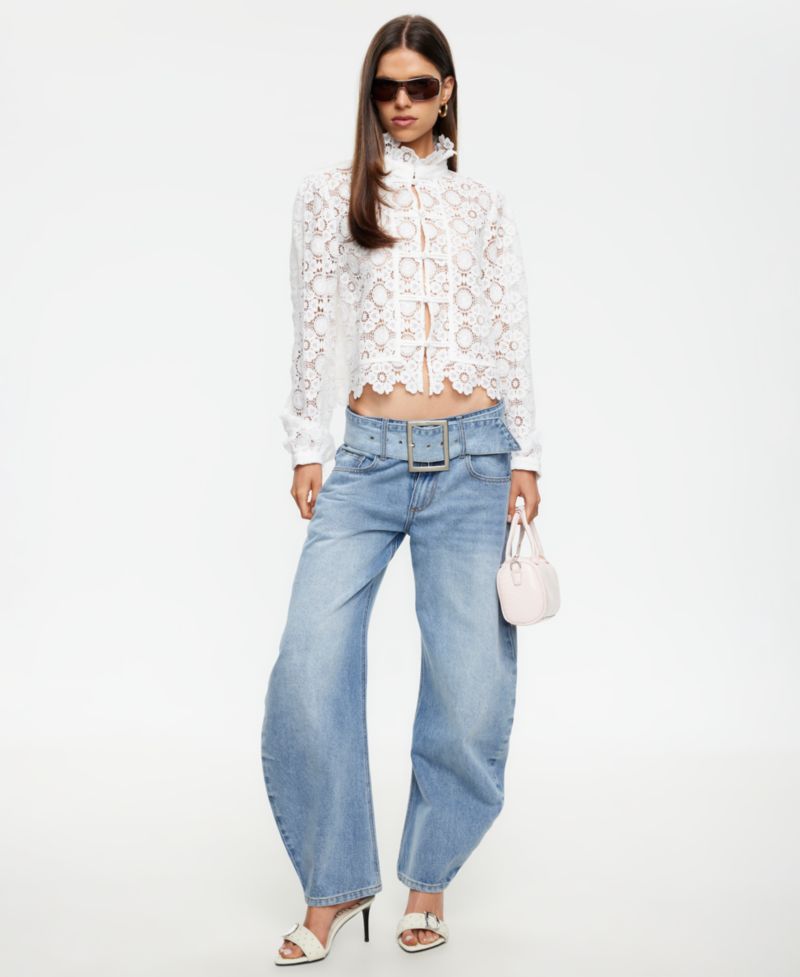 Women's Dynasty Low-Rise Barrel Jeans