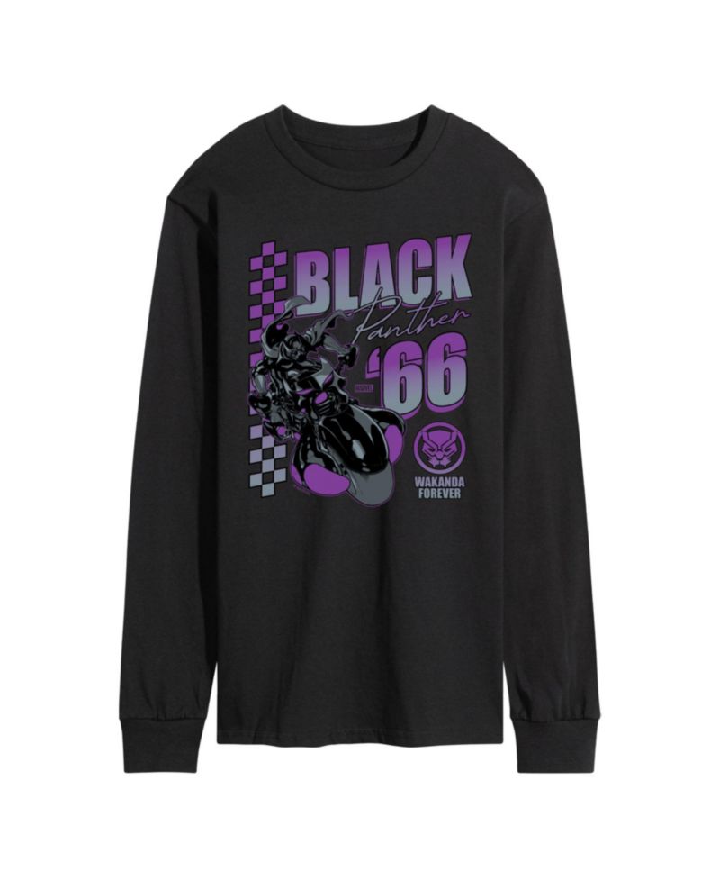 Men's Black Panther Long Sleeve T-Shirt