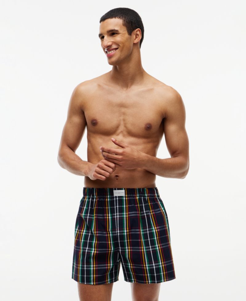 Men's Woven Boxers, 3-Pack
