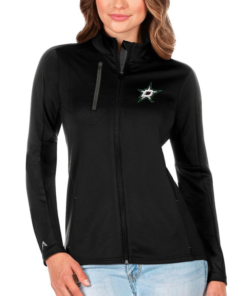 Women's Black/Charcoal Dallas Stars Generation Full-Zip Pullover Jacket
