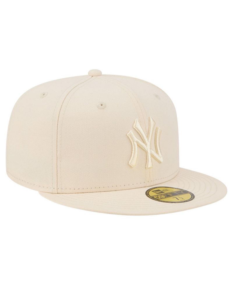 Men's Cream New York Yankees Color Pack 59FIFTY Fitted Hat