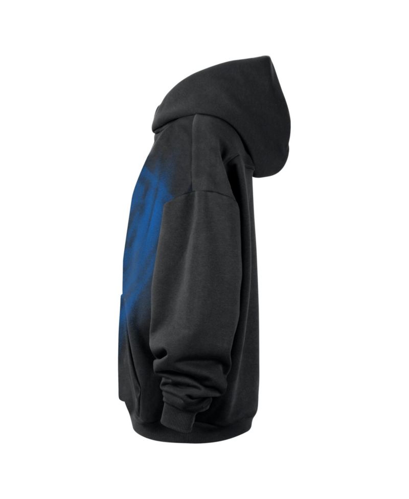 Men's Black Oklahoma City Thunder 2026 Standard Issue Practice Icon Fleece Pullover Hoodie
