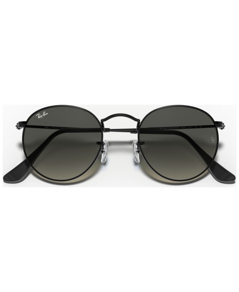ROUND METAL Sunglasses, RB3447N 53