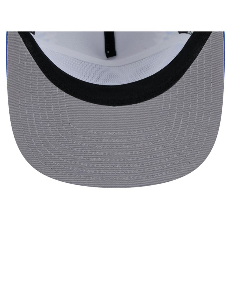 Men's Gray/Blue Detroit Lions Throwback Dye Golfer Snapback Hat