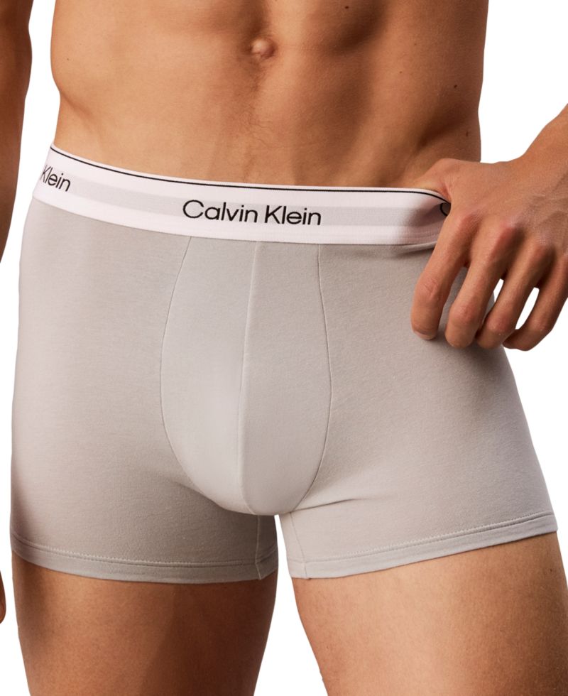Men's Icon Cotton Stretch Low-Rise Trunks, Pack of 3