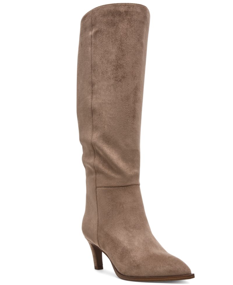 Women's Heksly Tall Slouchy Heeled Dress Boots, Regular & Wide Calf