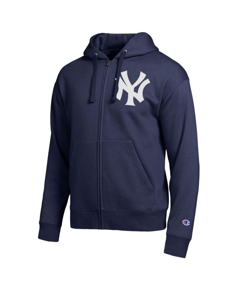 Men's Navy New York Yankees All-Star Full-Zip Hoodie
